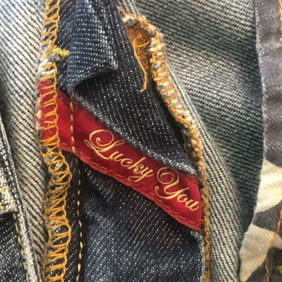 Vintage Y2K Lucky Brand by Gene Montesano Lola Bootcut Size 8, Cowgirl - Picture 12 of 16